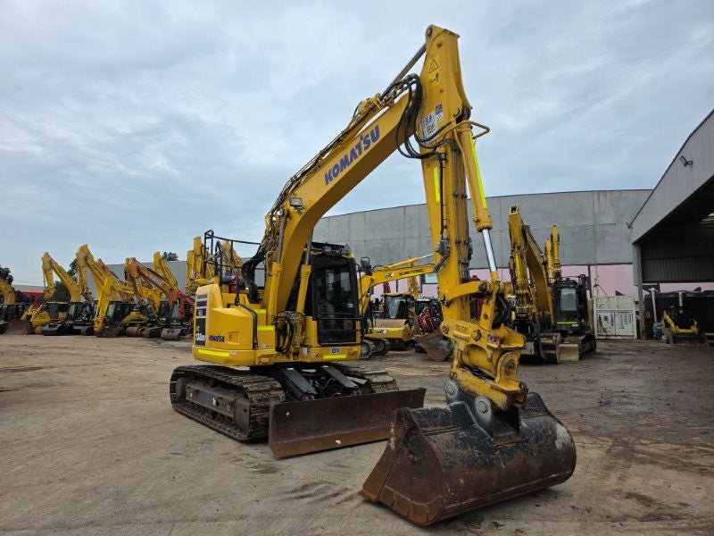 2022 KOMATSU PC138US-11 15T EXCAVATOR (E374) WITH TILT HITCH AND 3335 HOURS