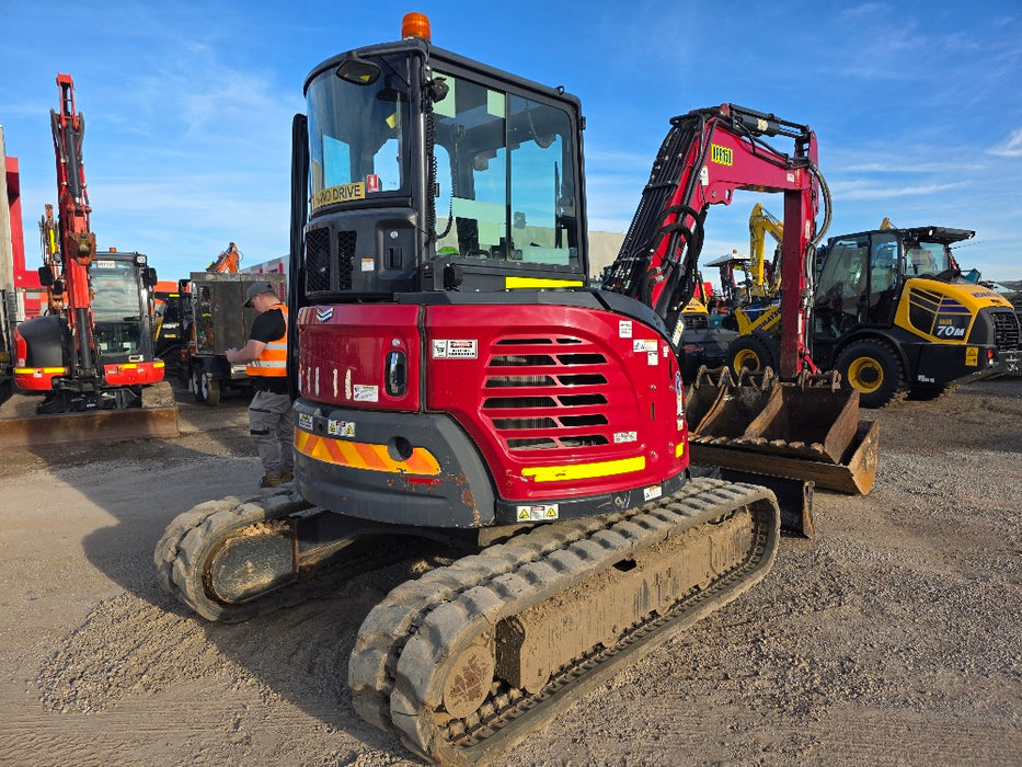 2022 YANMAR VIO55-6 5.6T EXCAVATOR (M950) WITH HITCH, BUCKETS AND 2446 HOURS