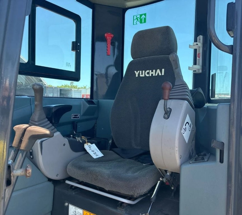 2022 YUCHAI YC35SR 3.8T EXCAVATOR WITH TILT HITCH, BUCKETS, A/C CAB, 785 HOURS