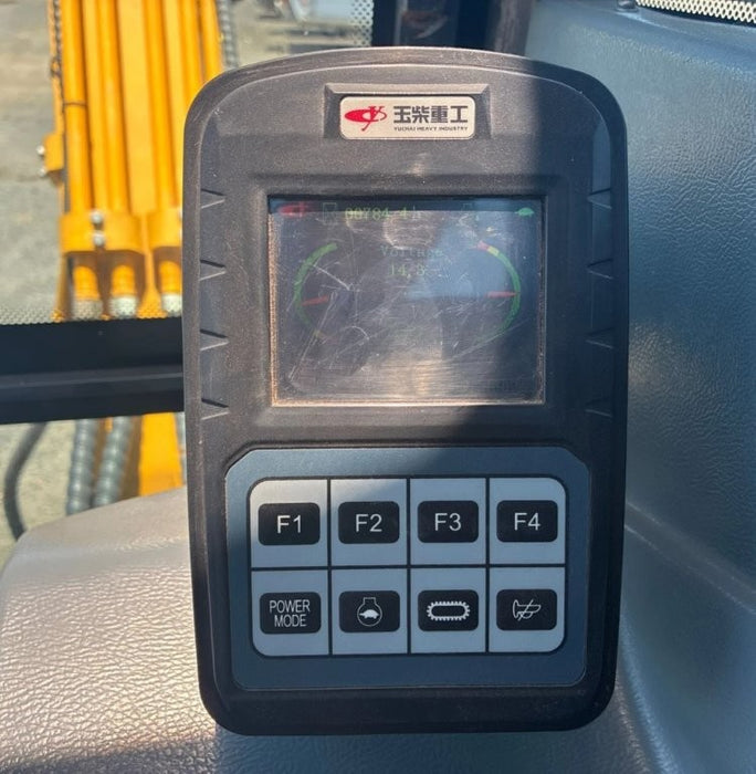 2022 YUCHAI YC35SR 3.8T EXCAVATOR WITH TILT HITCH, BUCKETS, A/C CAB, 785 HOURS