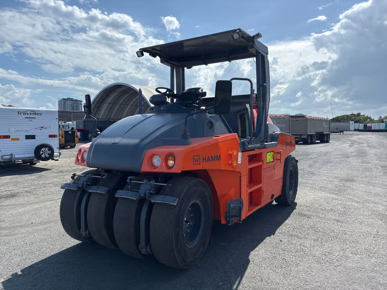 2018 HAMM GRW 280-10 10T MULTIWHEEL ROLLER WITH 100 HOURS