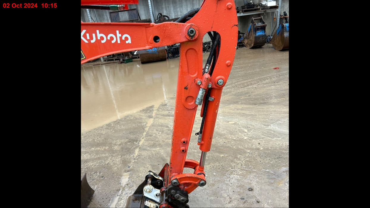 2021 KUBOTA U17-3 1.7T EXCAVATOR (EX116) WITH HITCH, BUCKETS AND LOW 785 HOURS