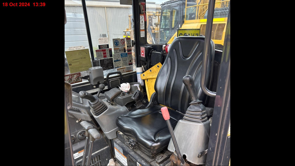 2021 YANMAR VIO55-6 5.6T EXCAVATOR (EX122) WITH RAIL SPEC AND 2350 HOURS