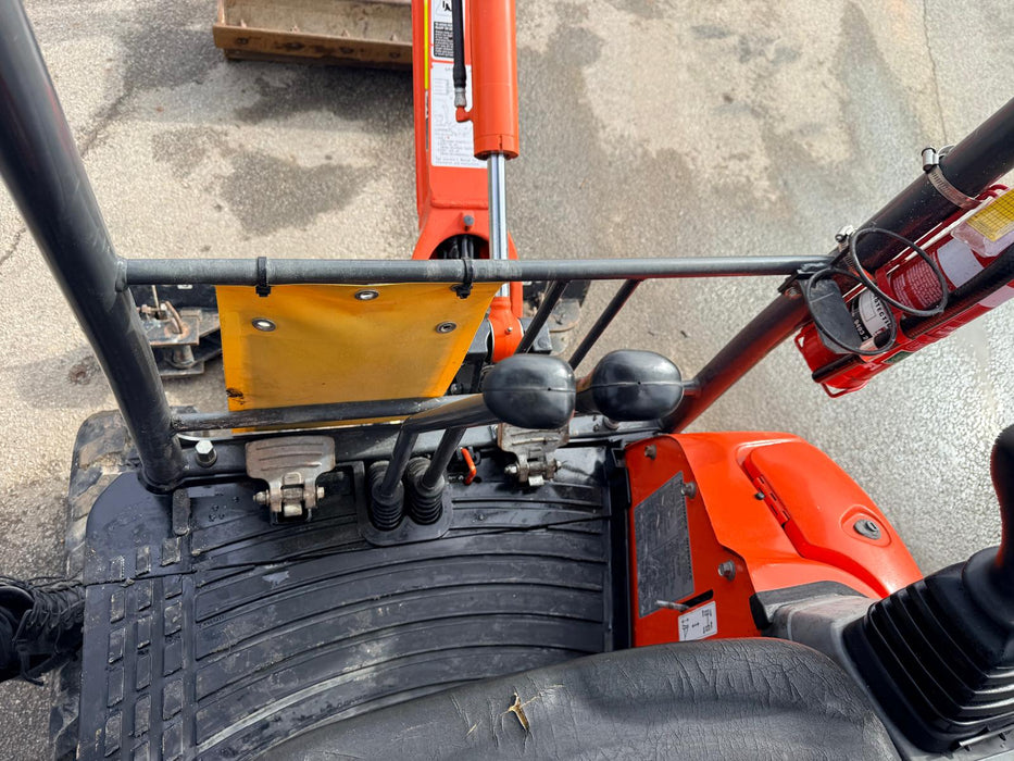 2023 KUBOTA U17 1.7T EXCAVATOR (EX183) WITH HITCH, BUCKETS AND 930 HOURS