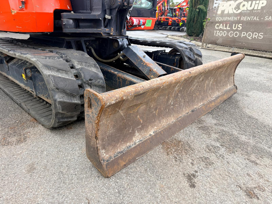 2021 KUBOTA KX080-3 8.4T EXCAVATOR (EX98) WITH HITCH, BUCKETS, 1920 HOURS