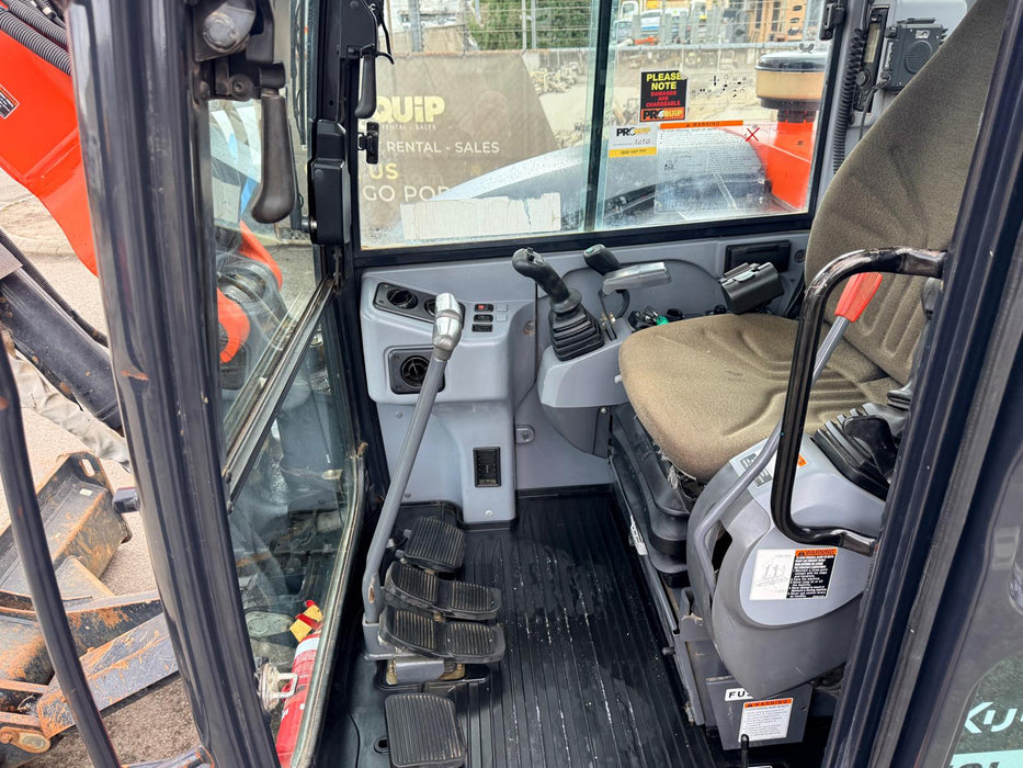 2021 KUBOTA KX080-3 8.4T EXCAVATOR (EX98) WITH HITCH, BUCKETS, 1920 HOURS