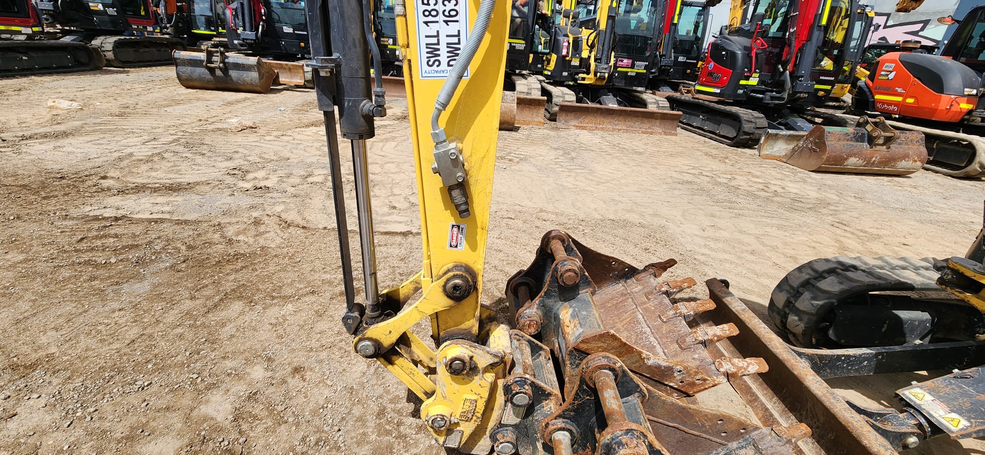 2021 YANMAR VIO256A 2.7T EXCAVATOR (M797) WITH CIVIL SPEC AND LOW 625