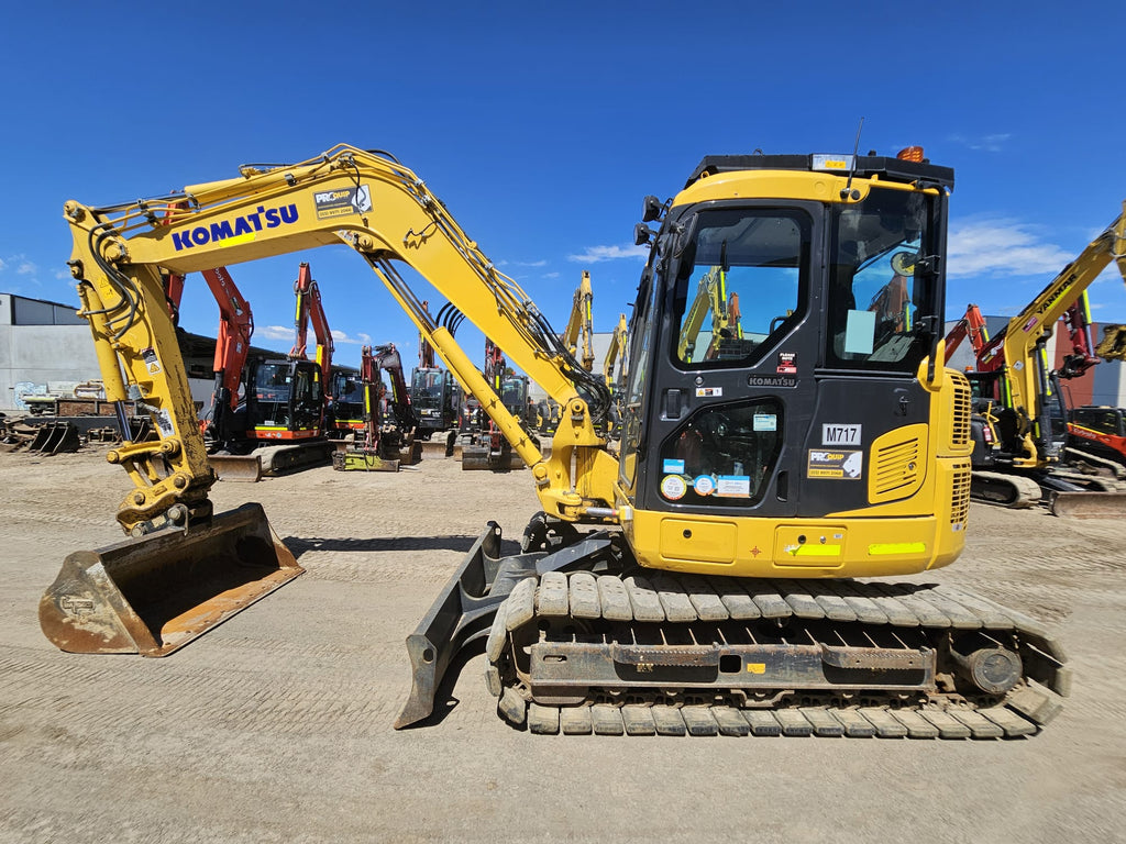 Komatsu PC88MR-10 Excavator (M717) With Quick Hitch And 1400 Hrs