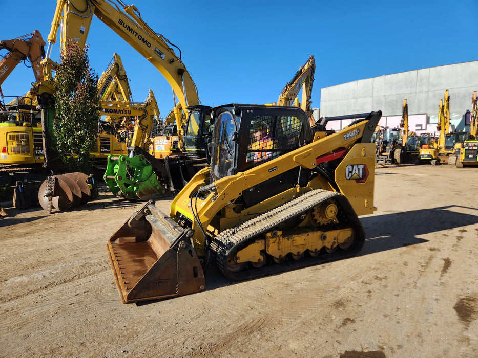 USED 2021 CAT 299D3 XE HI-FLOW TRACK LOADER WITH 2000 HRS (L48)