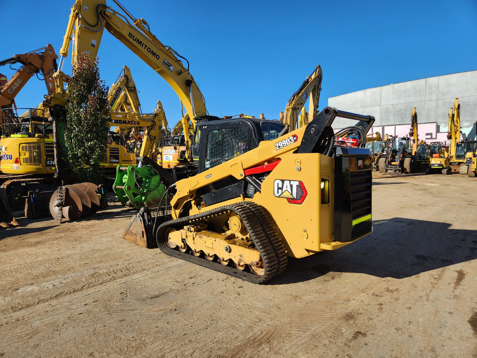 USED 2021 CAT 299D3 XE HI-FLOW TRACK LOADER WITH 2000 HRS (L48)