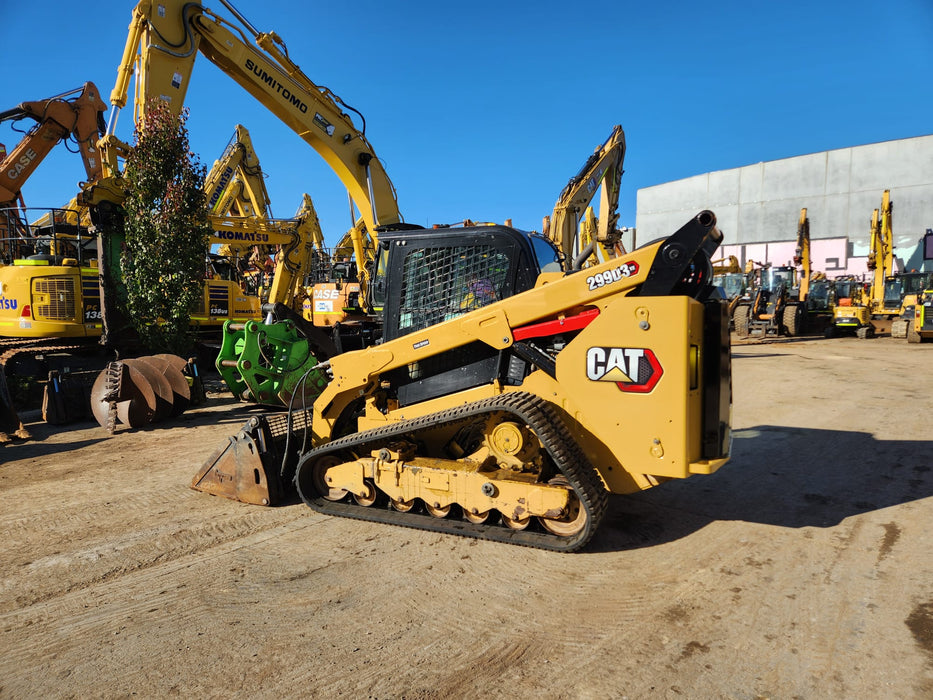 USED 2021 CAT 299D3 XE HI-FLOW TRACK LOADER WITH 2000 HRS (L48)