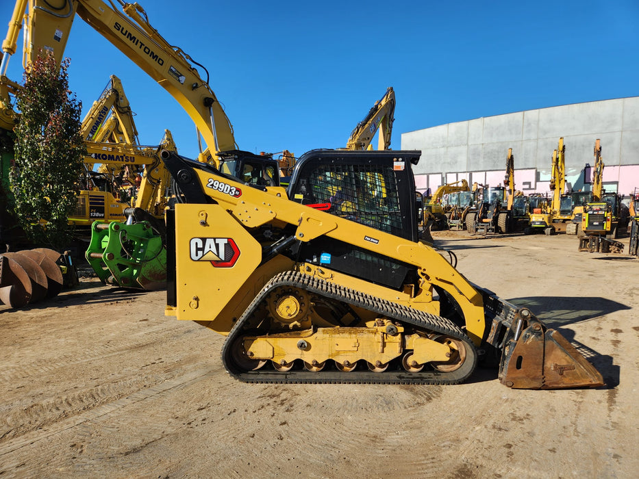 USED 2021 CAT 299D3 XE HI-FLOW TRACK LOADER WITH 2000 HRS (L48)