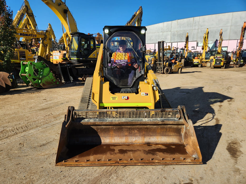 USED 2021 CAT 299D3 XE HI-FLOW TRACK LOADER WITH 2000 HRS (L48)