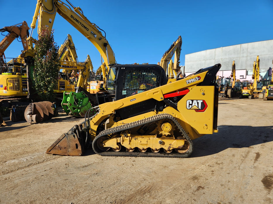 USED 2021 CAT 299D3 XE HI-FLOW TRACK LOADER WITH 2000 HRS (L48)