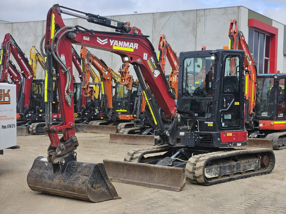 2022 YANMAR VIO55-6 EXCAVATOR WITH FULL CIVIL SPEC AND LOW 1280 HRS