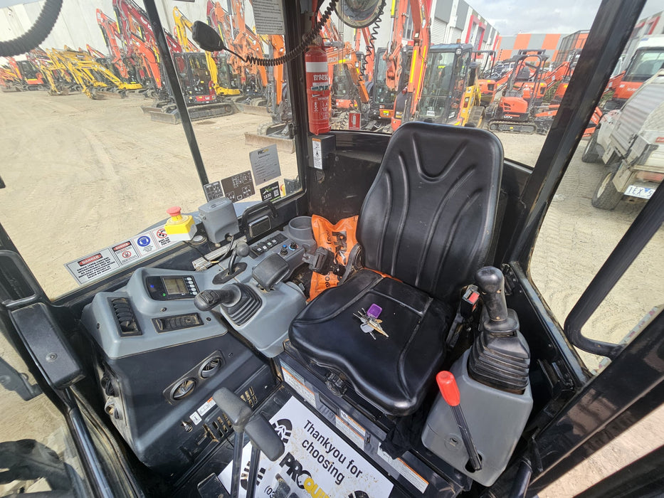 2022 YANMAR VIO55-6 EXCAVATOR WITH FULL CIVIL SPEC AND LOW 1280 HRS