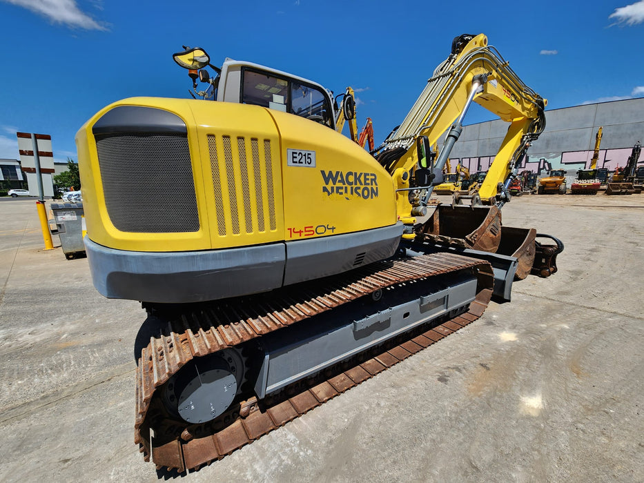 2018 WACKER NEUSON 14504 15T EXCAVATOR WITH 1800 HRS (E215)