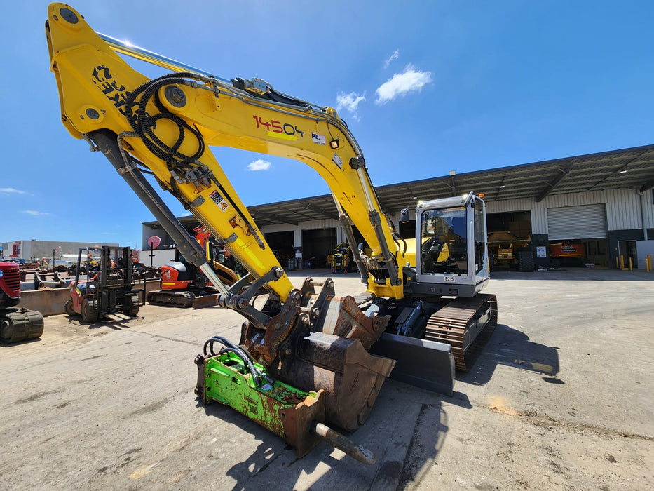 2018 WACKER NEUSON 14504 15T EXCAVATOR WITH 1800 HRS (E215)