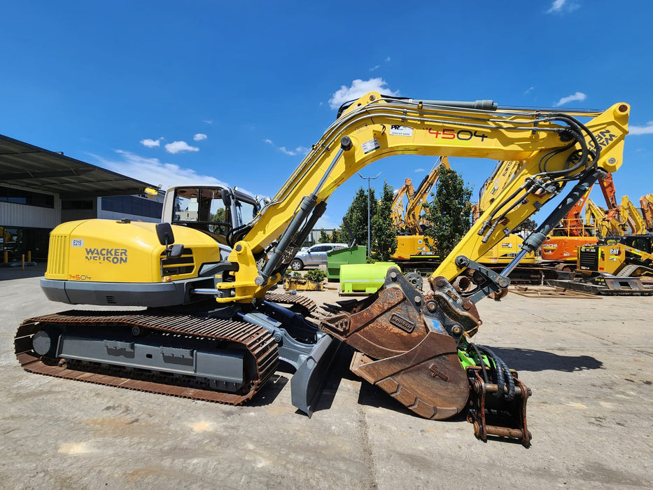 2018 WACKER NEUSON 14504 15T EXCAVATOR WITH 1800 HRS (E215)