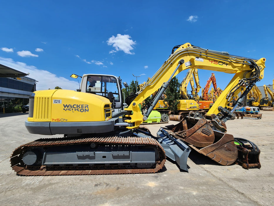 2018 WACKER NEUSON 14504 15T EXCAVATOR WITH 1800 HRS (E215)