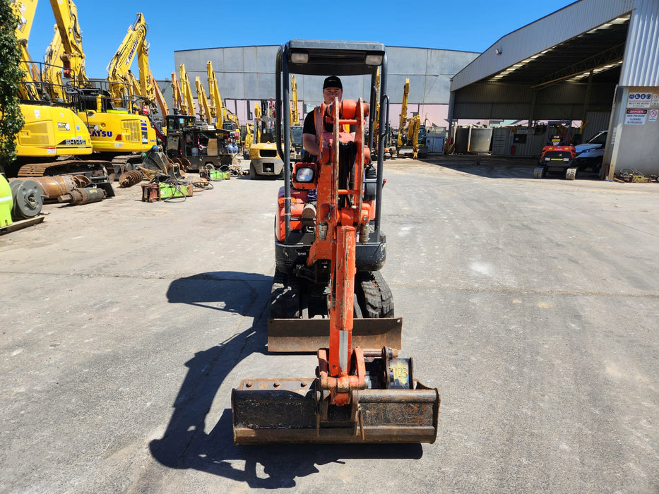 2020 KUBOTA U17-3 1.7T EXCAVATOR (E131) WITH HITCH, BUCKETS AND 1428 HOURS