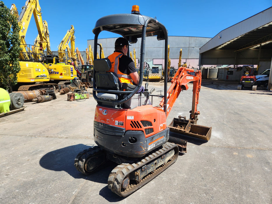 2020 KUBOTA U17-3 1.7T EXCAVATOR (E131) WITH HITCH, BUCKETS AND 1428 HOURS