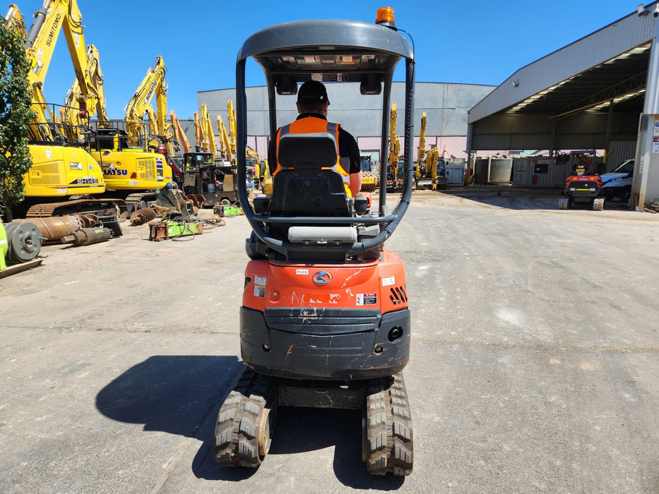 2020 KUBOTA U17-3 1.7T EXCAVATOR (E131) WITH HITCH, BUCKETS AND 1428 HOURS