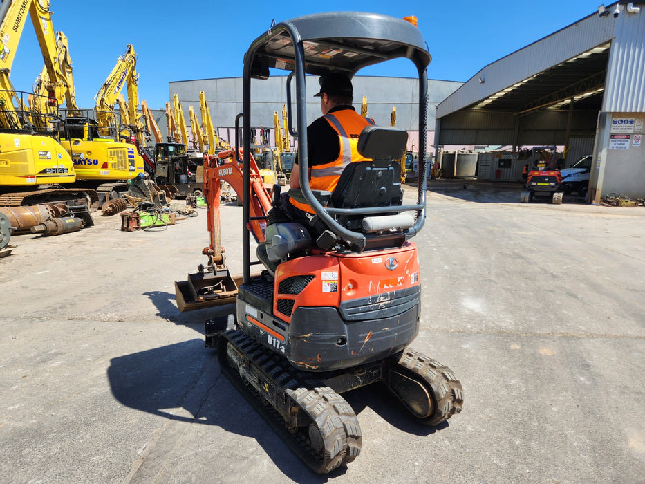 2020 KUBOTA U17-3 1.7T EXCAVATOR (E131) WITH HITCH, BUCKETS AND 1428 HOURS