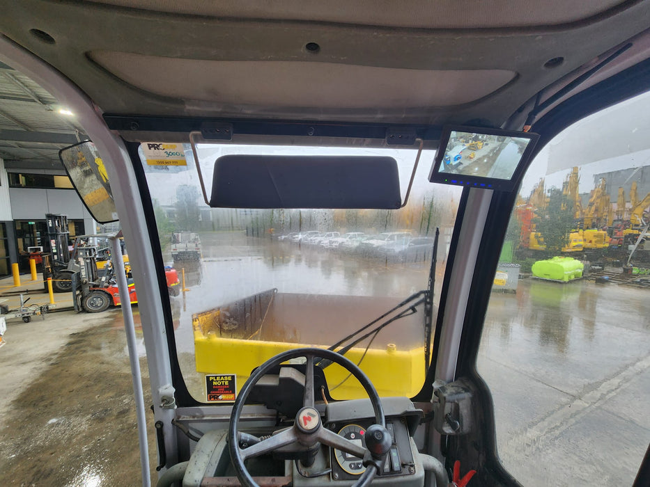 2017 WACKER NEUSON DW90 9T ARTICULATED SWIVEL SKIP DUMPER WITH 2550 HOURS