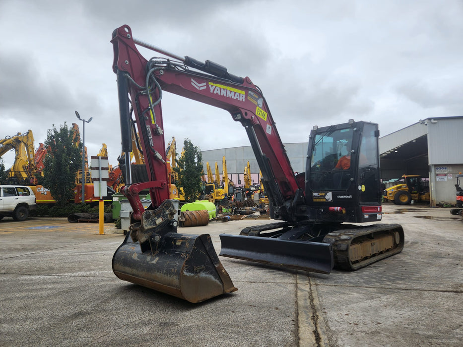 2022 YANMAR VIO80 8T EXCAVAOR (EX146) WITH SET BUCKETS AND 2880 HOURS