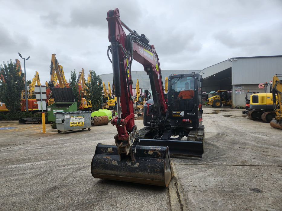 2022 YANMAR VIO80 8T EXCAVAOR (EX146) WITH SET BUCKETS AND 2880 HOURS