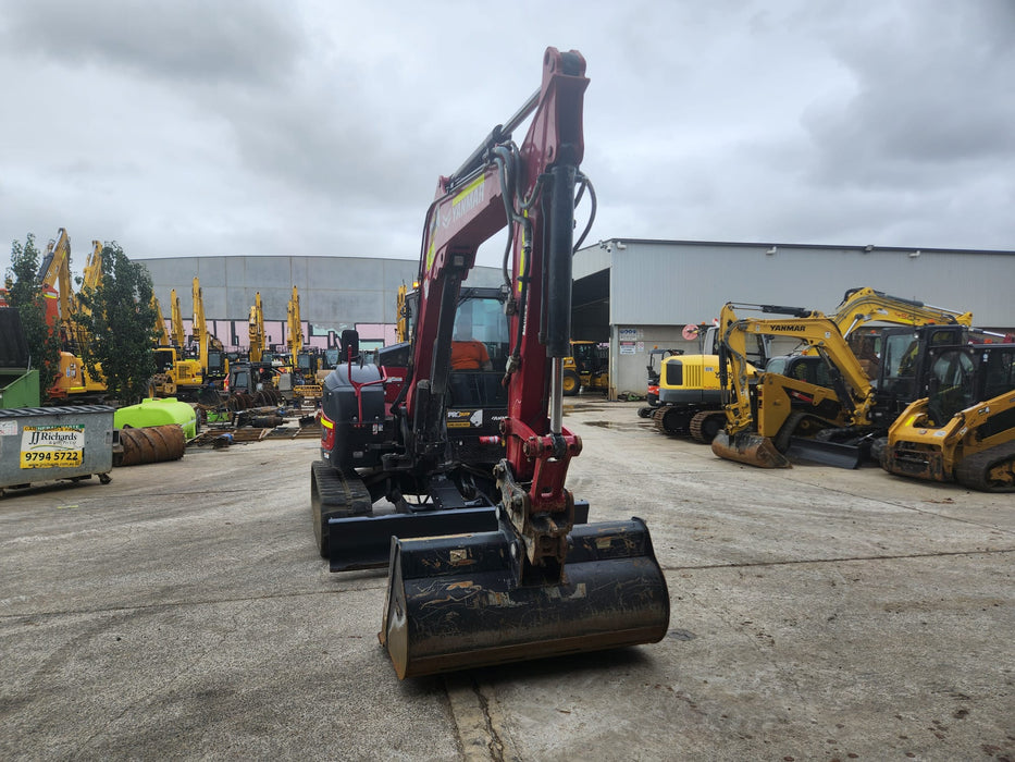 2022 YANMAR VIO80 8T EXCAVAOR (EX146) WITH SET BUCKETS AND 2880 HOURS