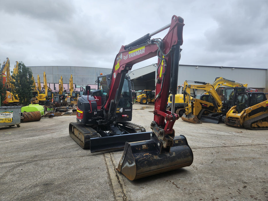 2022 YANMAR VIO80 8T EXCAVAOR (EX146) WITH SET BUCKETS AND 2880 HOURS