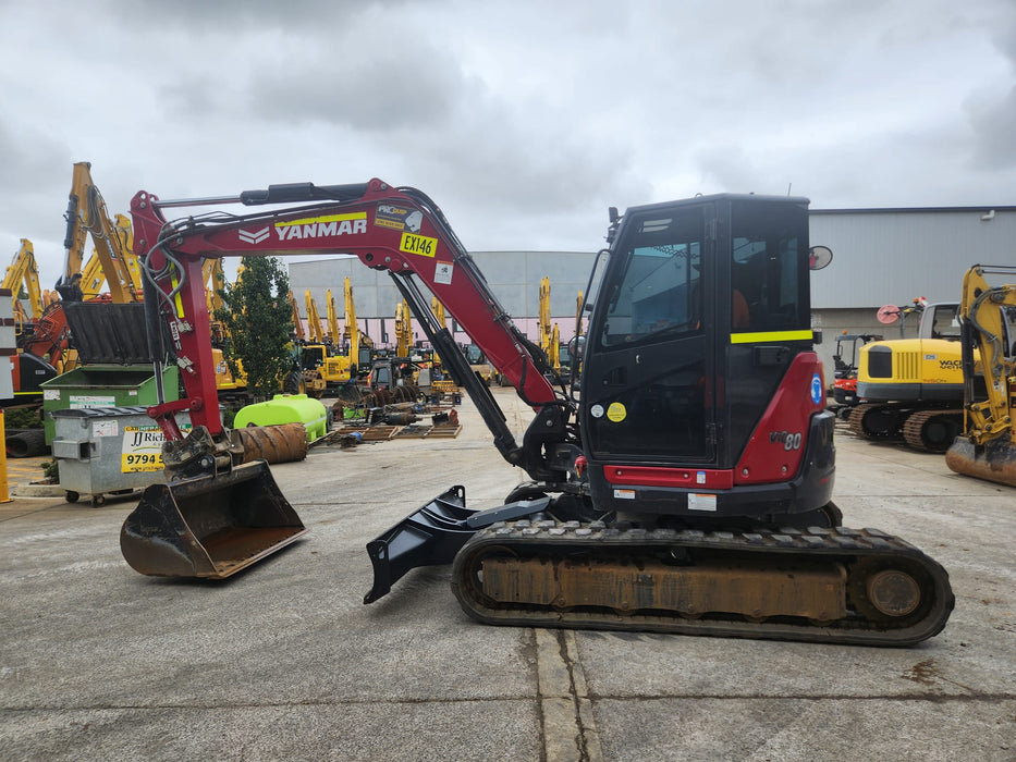 2022 YANMAR VIO80 8T EXCAVAOR (EX146) WITH SET BUCKETS AND 2880 HOURS