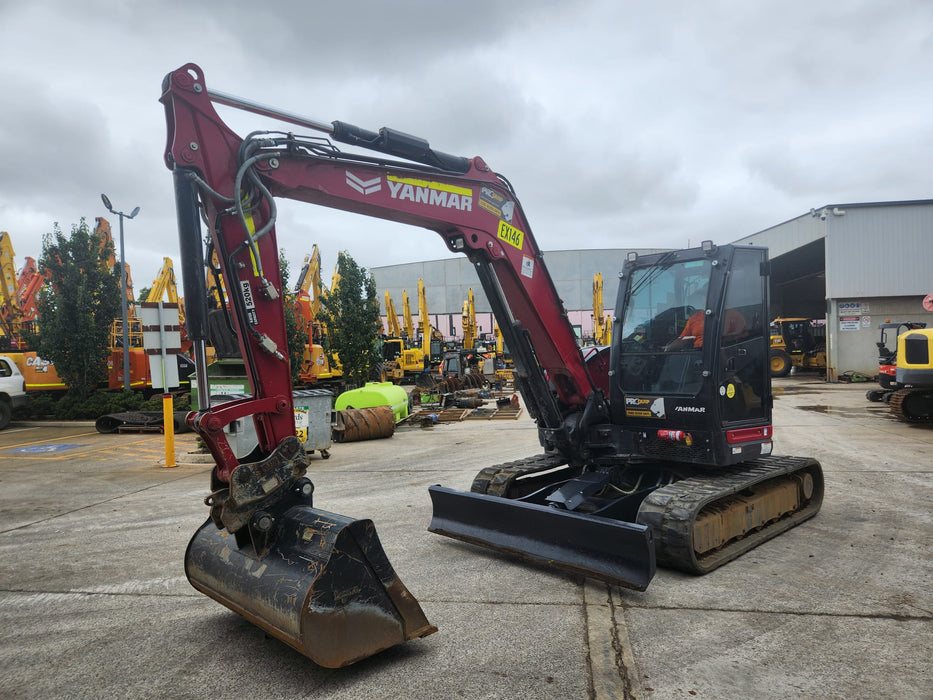 2022 YANMAR VIO80 8T EXCAVAOR (EX146) WITH SET BUCKETS AND 2880 HOURS