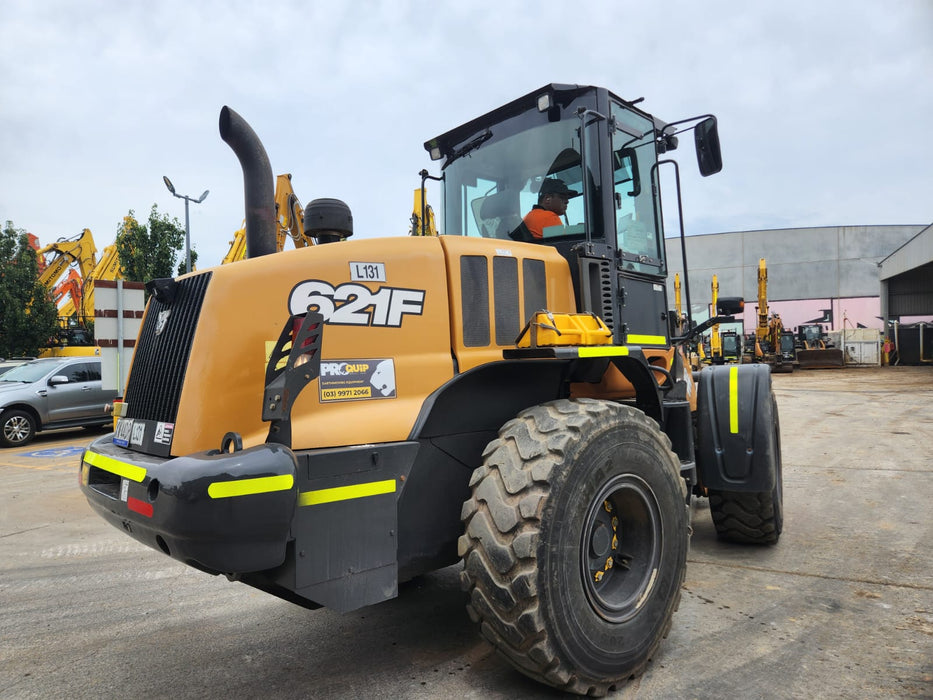 2020 CASE 621F 12T ARTIC WHEEL LOADER (L131) WITH HITCH, FORKS AND 2810 HOURS