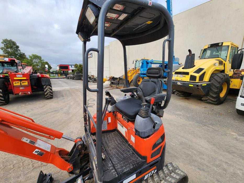 2020 KUBOTA U17-3 1.7T EXCAVATOR (E131) WITH HITCH, BUCKETS AND 1428 HOURS