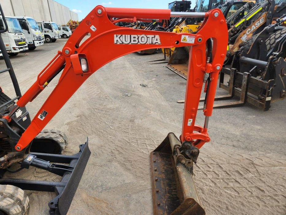 2020 KUBOTA U17-3 1.7T EXCAVATOR (E131) WITH HITCH, BUCKETS AND 1428 HOURS