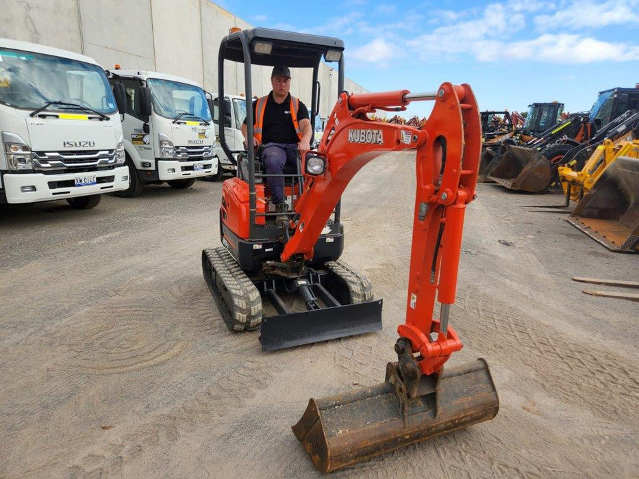 2020 KUBOTA U17-3 1.7T EXCAVATOR (E131) WITH HITCH, BUCKETS AND 1428 HOURS