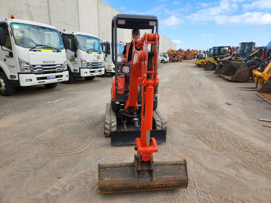 2020 KUBOTA U17-3 1.7T EXCAVATOR (E131) WITH HITCH, BUCKETS AND 1428 HOURS