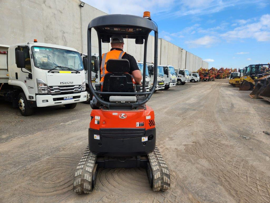 2020 KUBOTA U17-3 1.7T EXCAVATOR (E131) WITH HITCH, BUCKETS AND 1428 HOURS