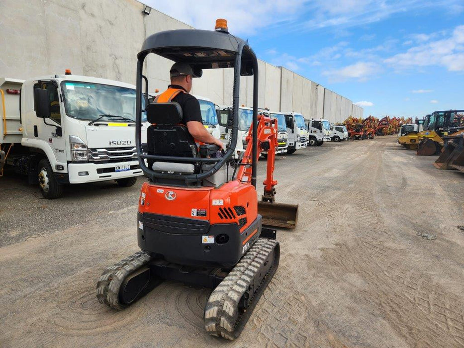 2020 KUBOTA U17-3 1.7T EXCAVATOR (E131) WITH HITCH, BUCKETS AND 1428 HOURS