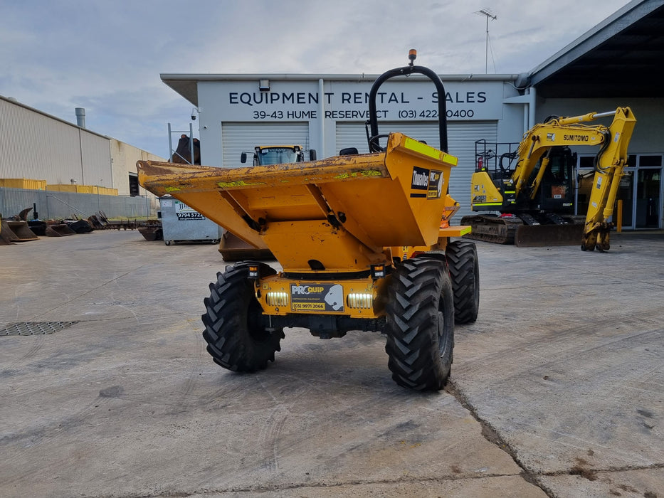 THWAITES 3T 2021 ARTIC SWIVEL SITE DUMPER (DU219) WITH 740 HOURS