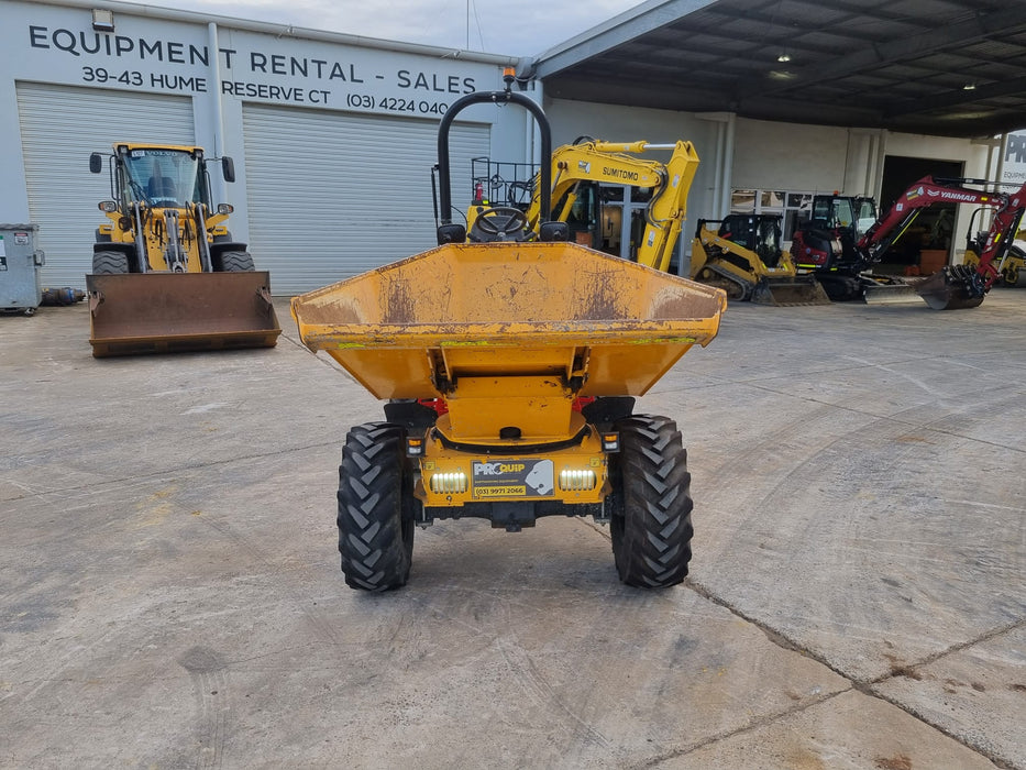 THWAITES 3T 2021 ARTIC SWIVEL SITE DUMPER (DU219) WITH 740 HOURS