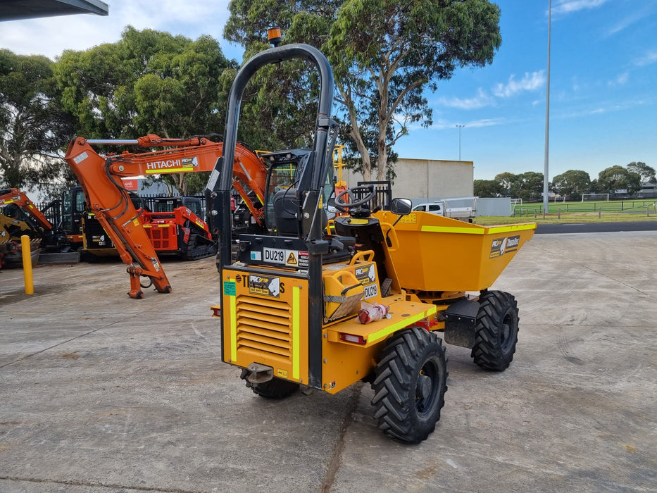 THWAITES 3T 2021 ARTIC SWIVEL SITE DUMPER (DU219) WITH 740 HOURS