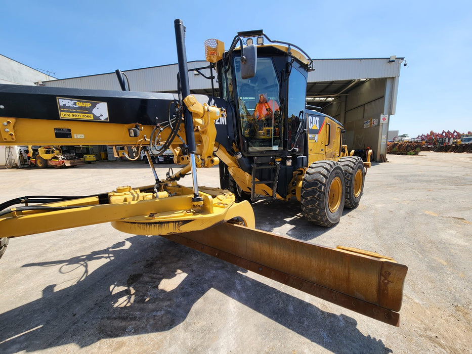 CAT 12M GRADER WITH REAR MS RIPPERS (G112), GPS WIRED AND 11500 HOURS. VGC