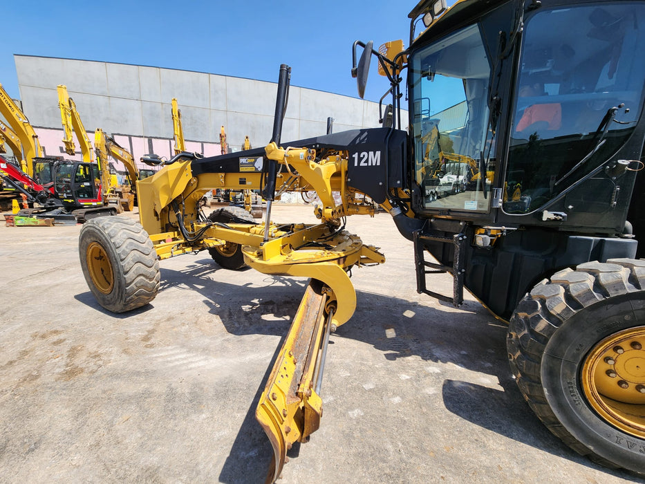 CAT 12M GRADER WITH REAR MS RIPPERS (G112), GPS WIRED AND 11500 HOURS. VGC