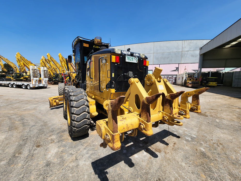 CAT 12M GRADER WITH REAR MS RIPPERS (G112), GPS WIRED AND 11500 HOURS. VGC