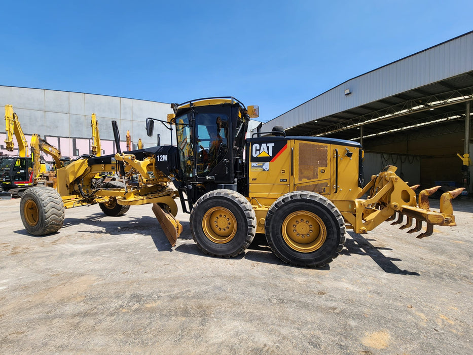 CAT 12M GRADER WITH REAR MS RIPPERS (G112), GPS WIRED AND 11500 HOURS. VGC