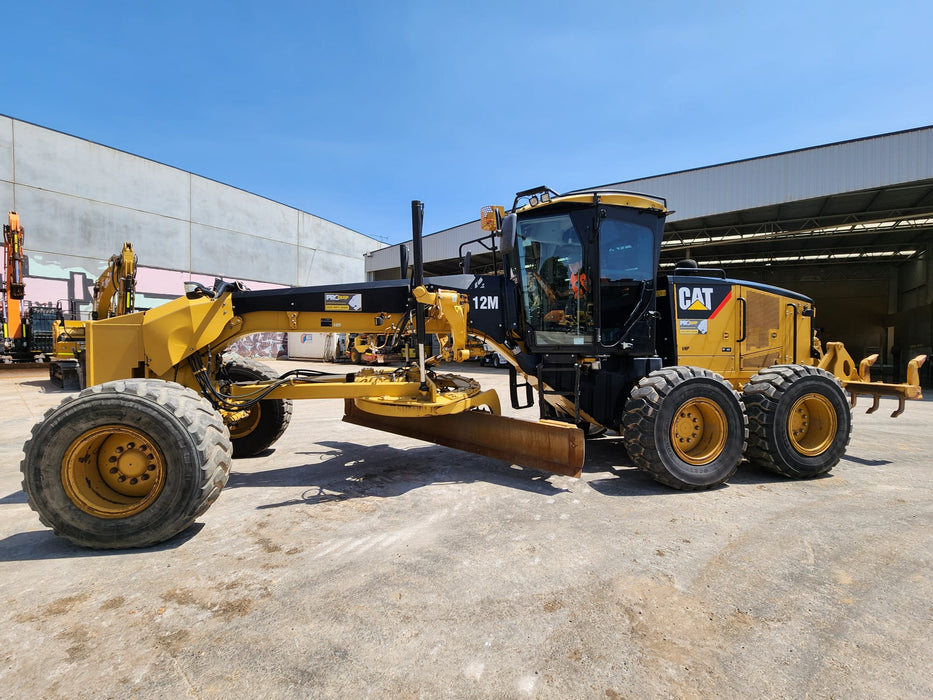 CAT 12M GRADER WITH REAR MS RIPPERS (G112), GPS WIRED AND 11500 HOURS. VGC